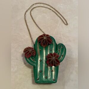 Betsy Johnson Cactus Purse